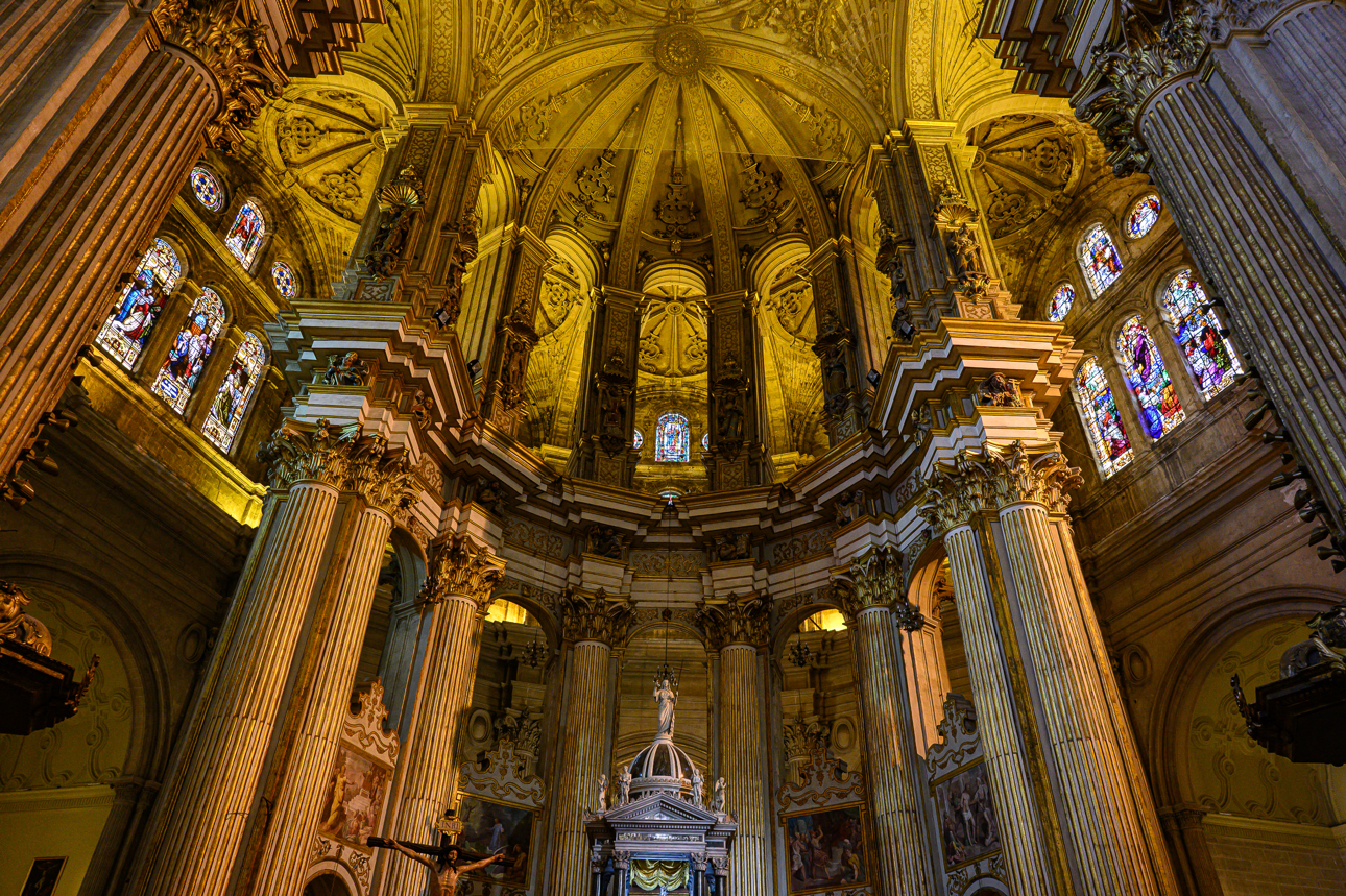 Interno della Cattedrale di Malaga