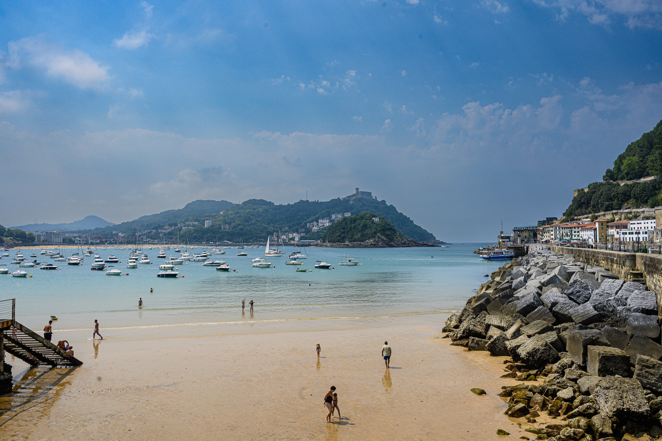 La spiaggia di San Sebastian