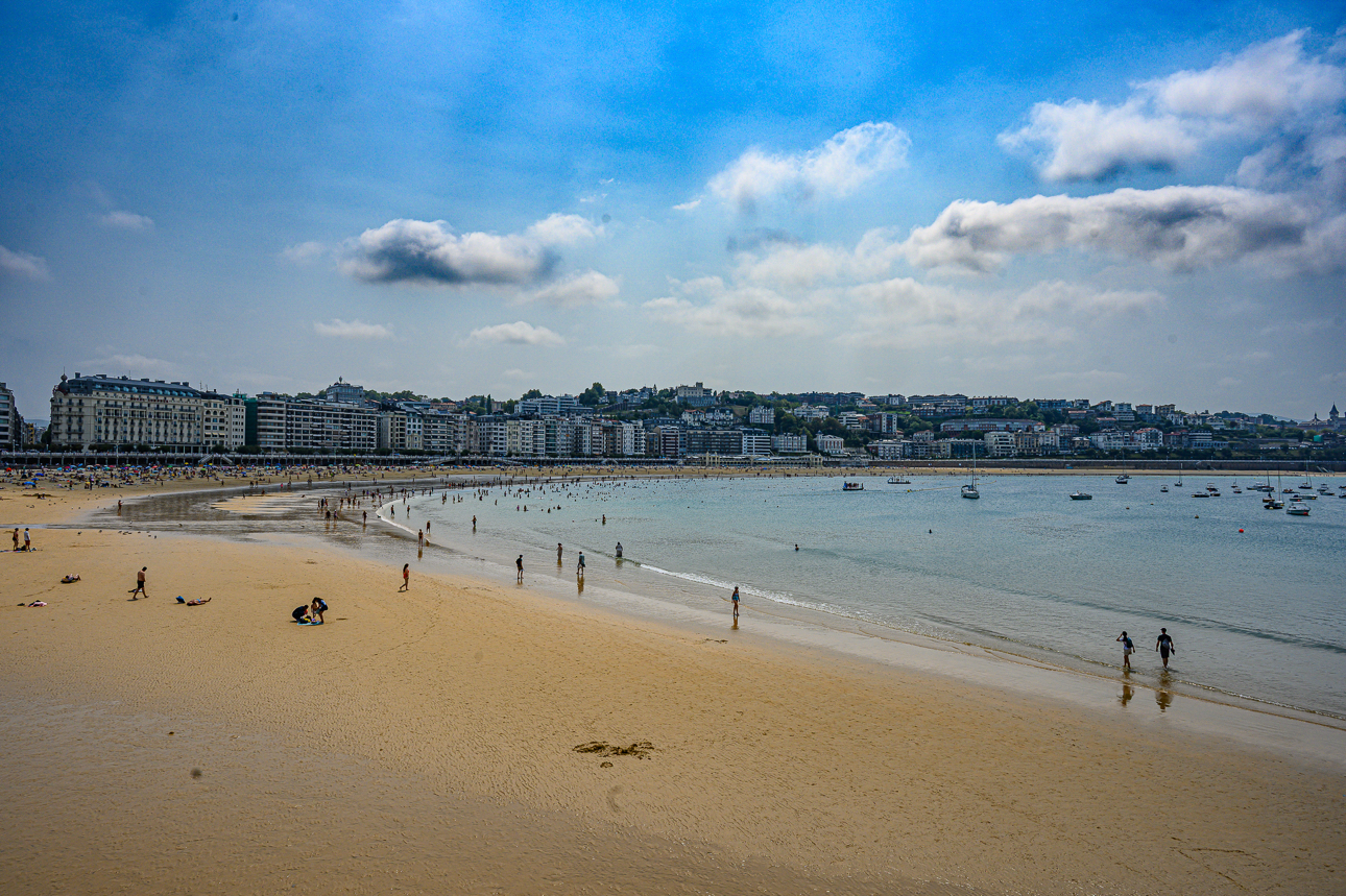 La spiaggia di San Sebastian