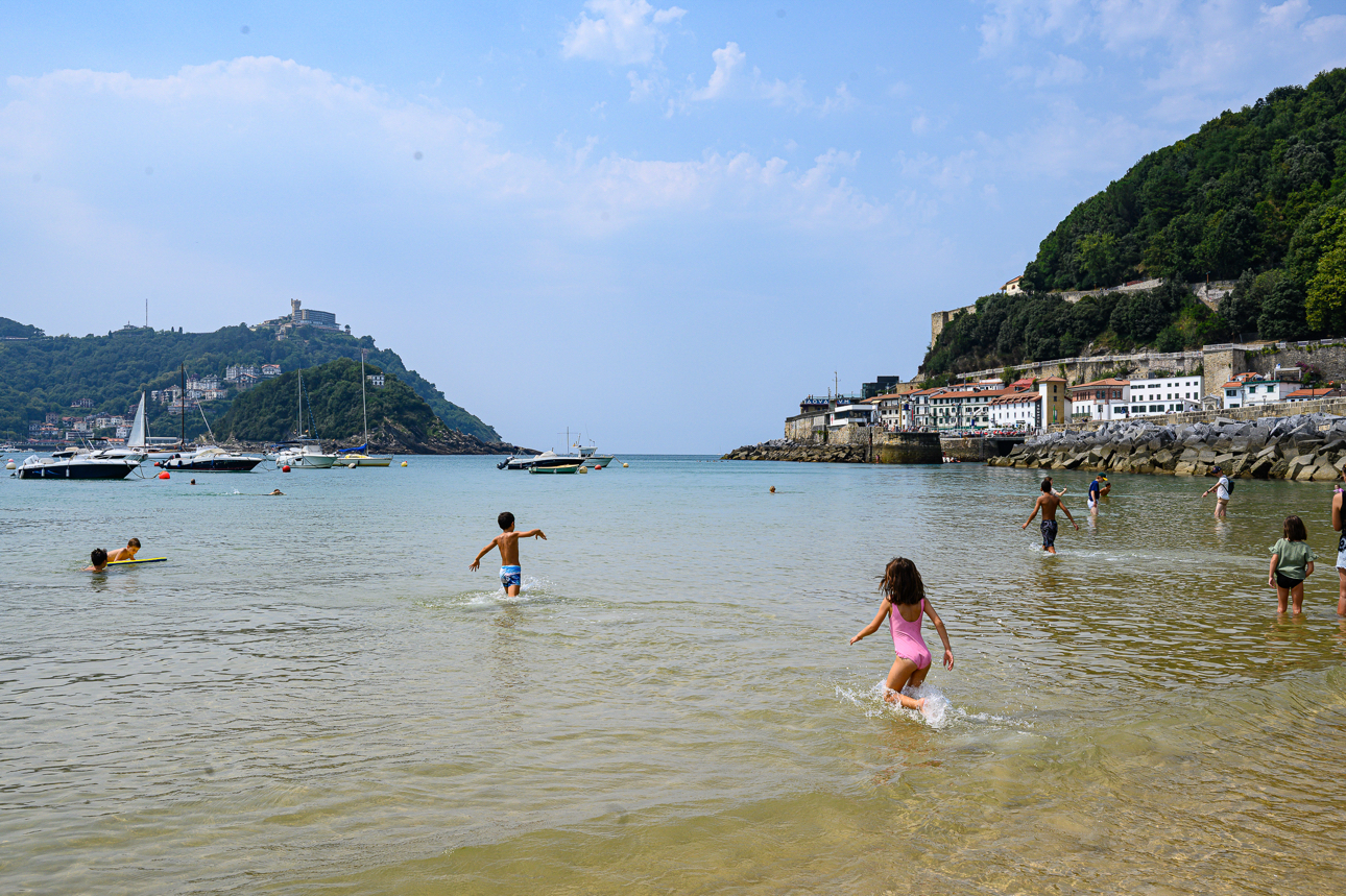 La spiaggia di San Sebastian
