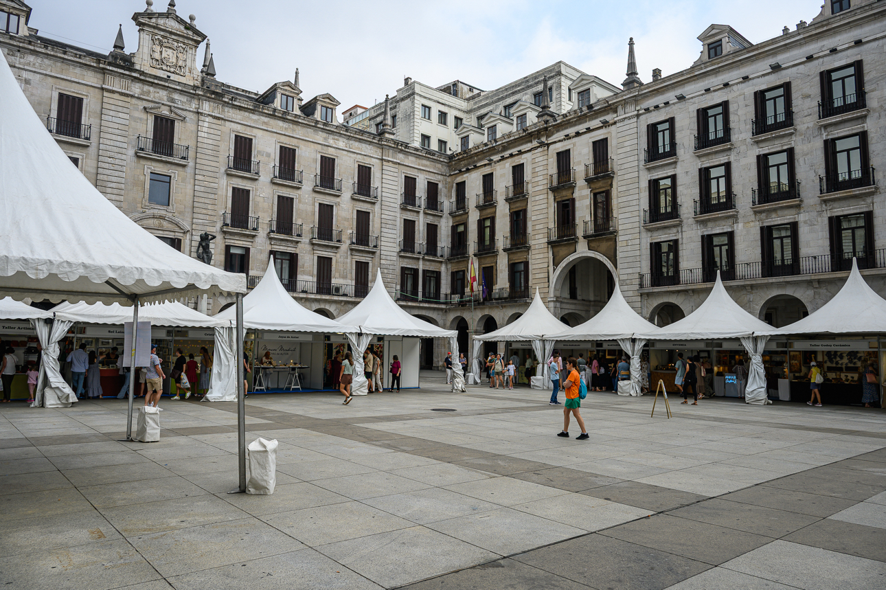 La Plaza Porticada a Santander