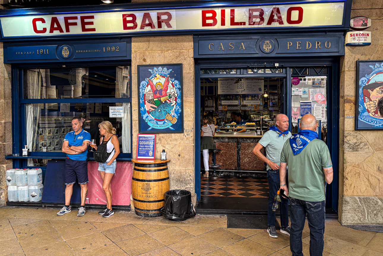 Il rinomato Caf&eacute; Bar Bilbao