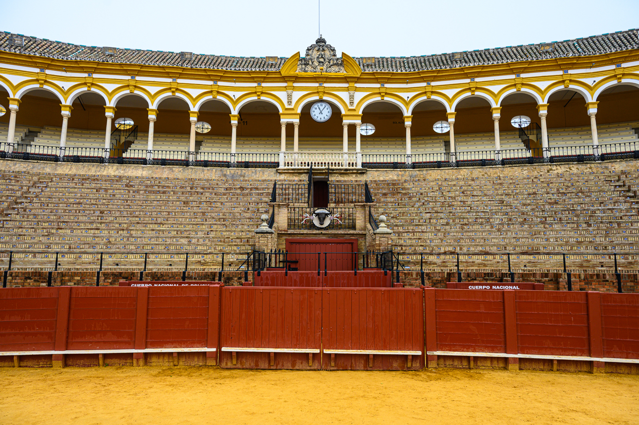 La Plaza de Toros de la Real Maestranza de Caballer&iacute;a &egrave; una delle arene per la corrida pi&ugrave; antiche e rinomate della Spagna. 
Edificio storico in stile neoclassico