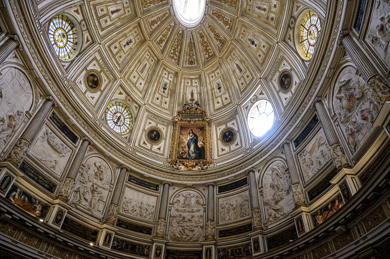 La cupola della  la Sala Capitolare