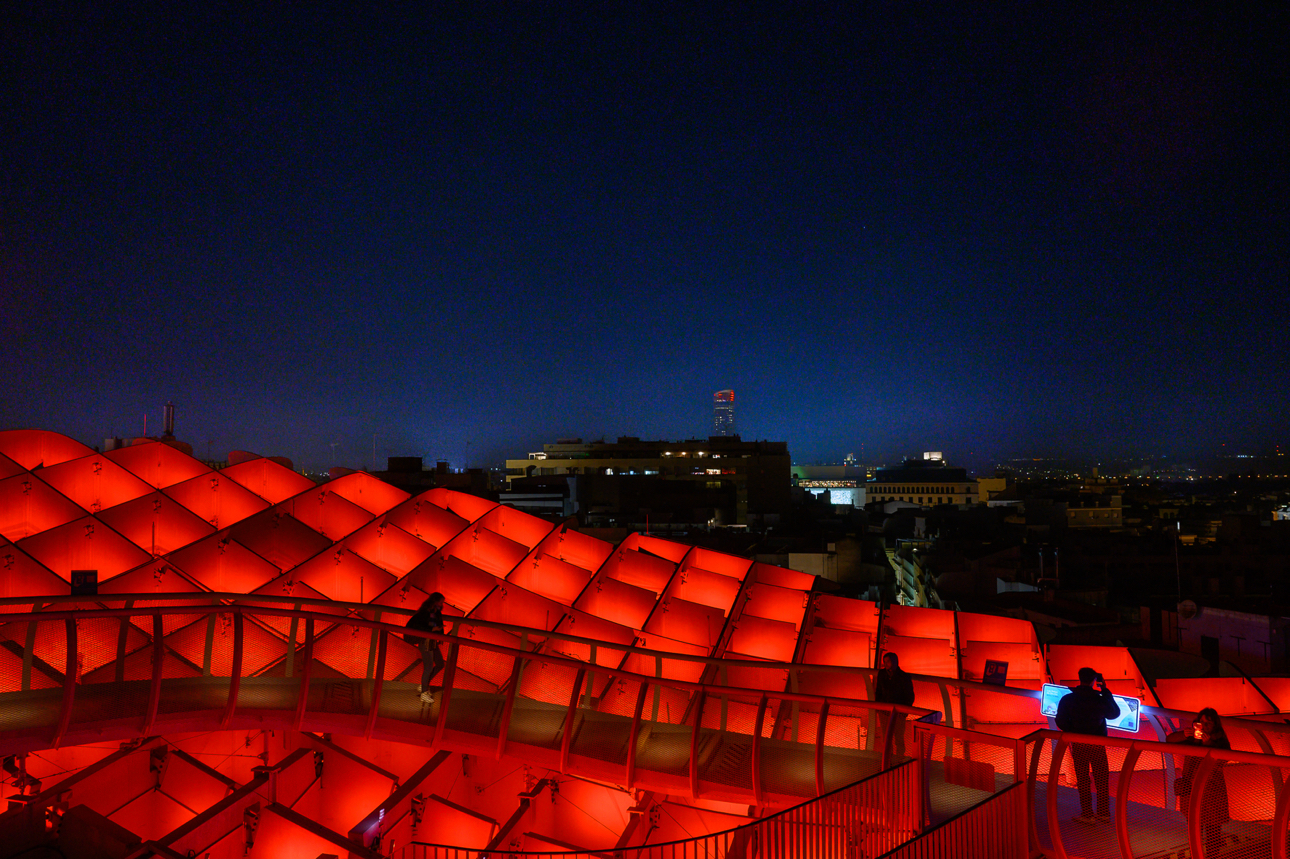 Il suggestivo El Mirador del Metropol Parasol 