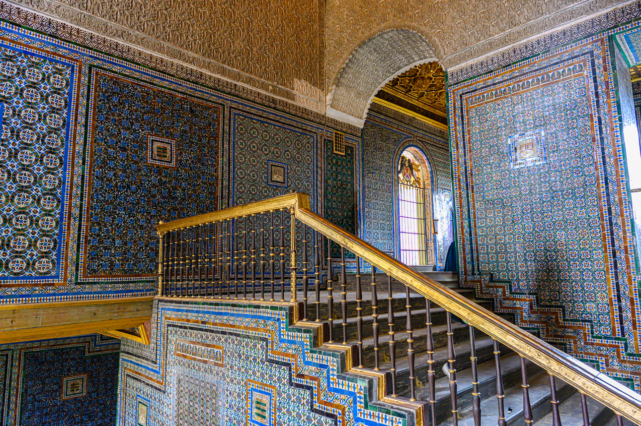 La scalinata principale