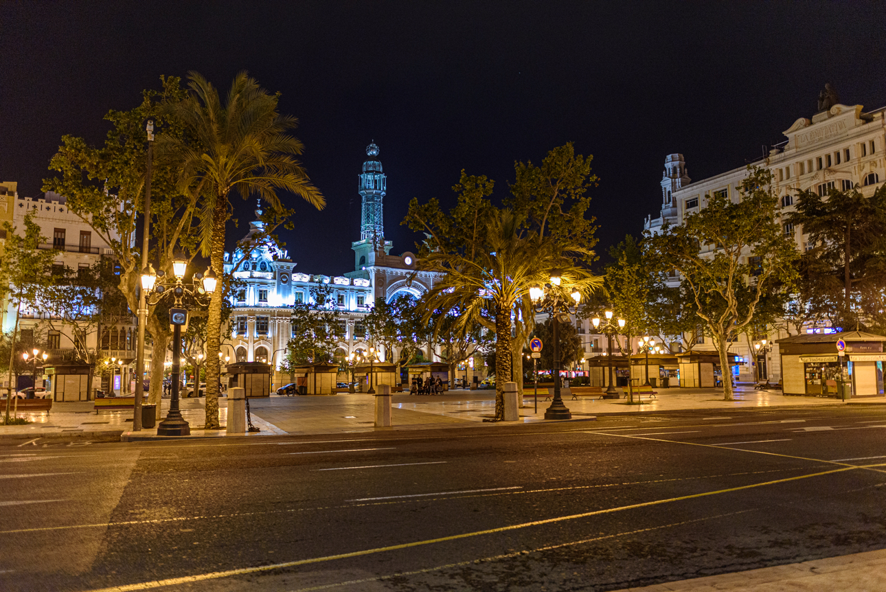 Notturno della Plaza del Ayuntamiento