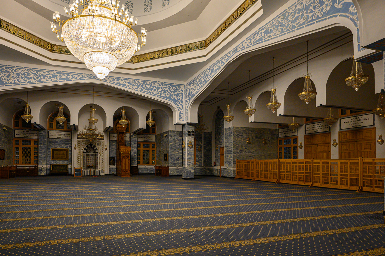 Interno della moschea di Sharm el-Sheikh