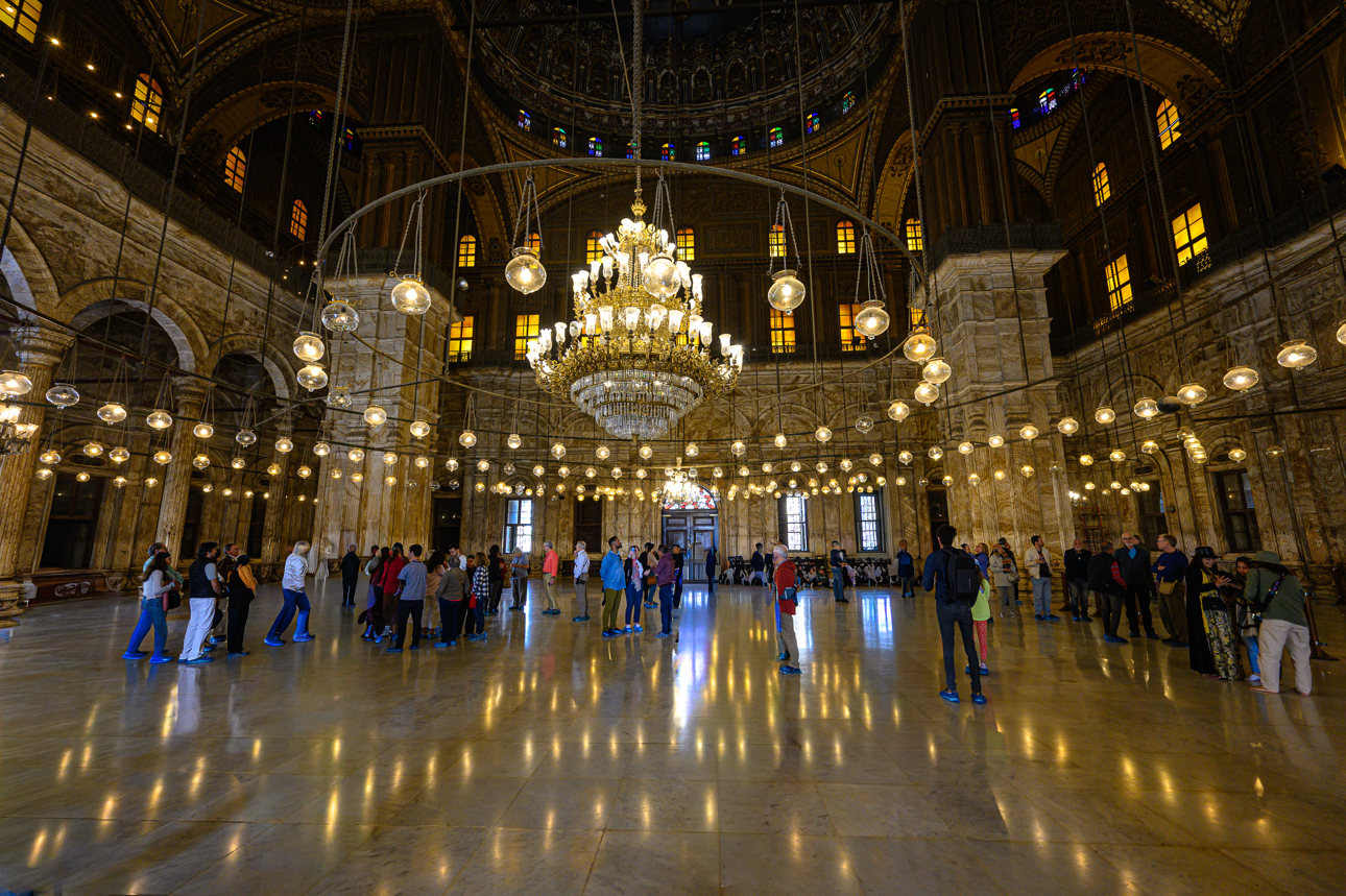 Interno della Moschea del Cairo