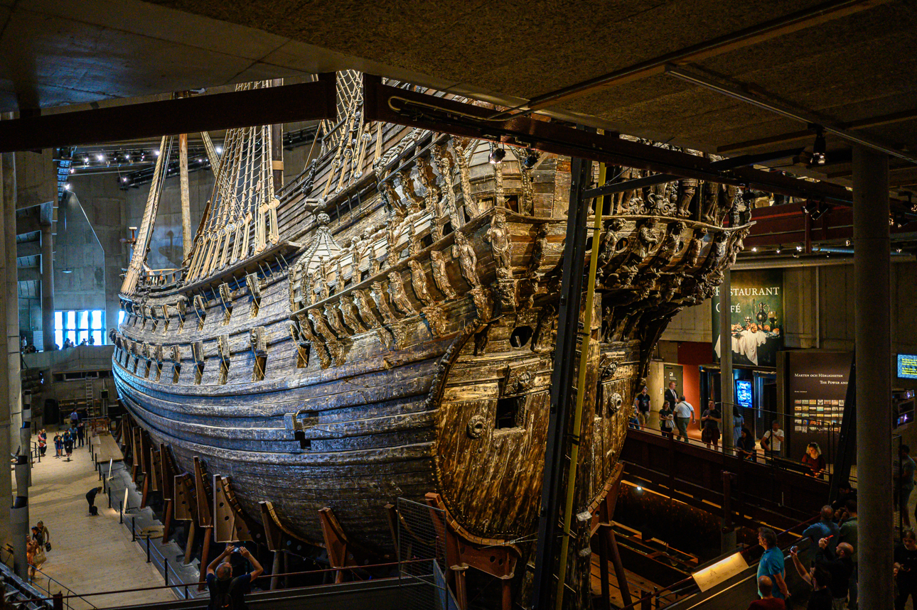 Museo Vasa  la nave da guerra del XVII secolo 