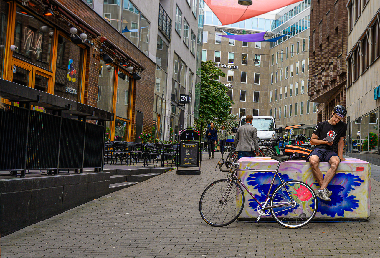 Momenti di relax cittadino
