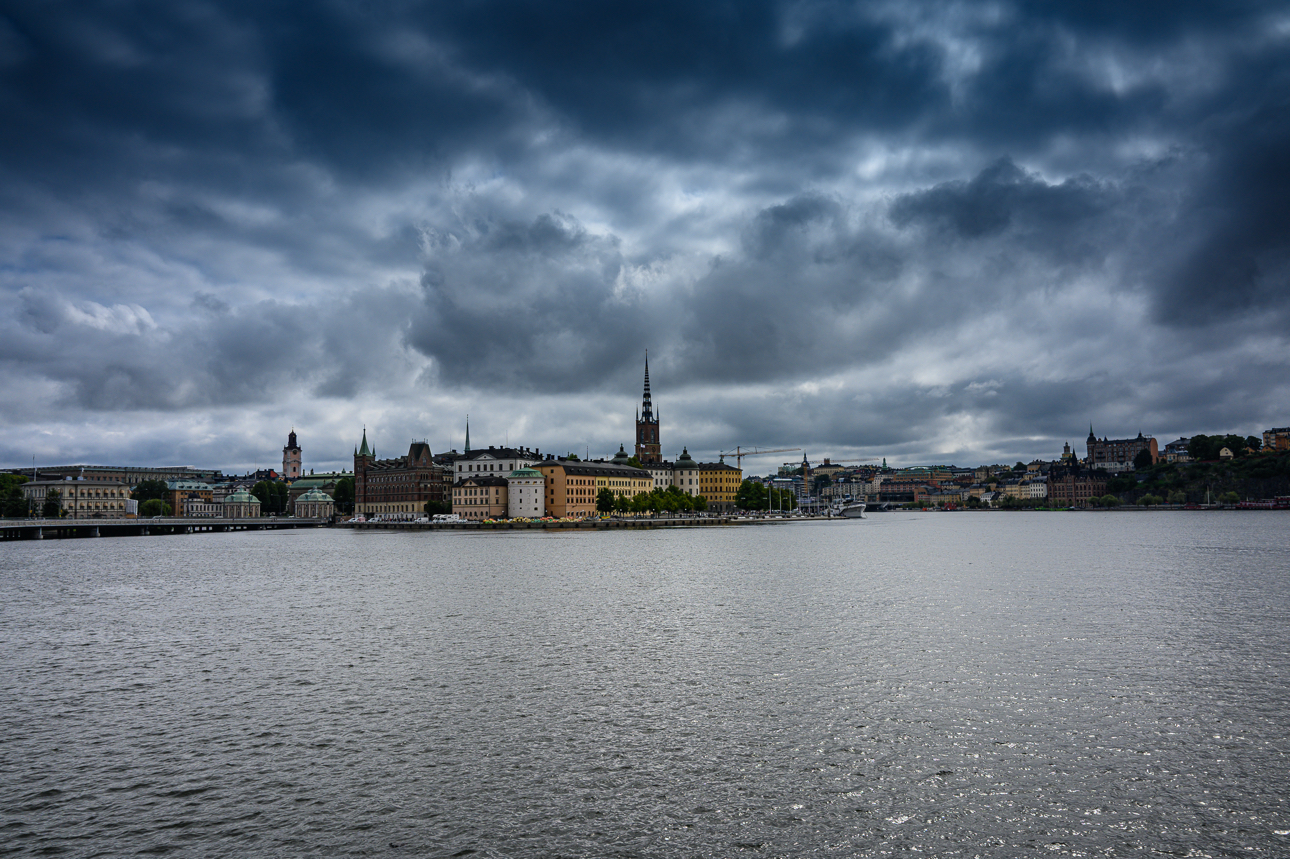 vista panoramica dell'isola di Riddarholmen 