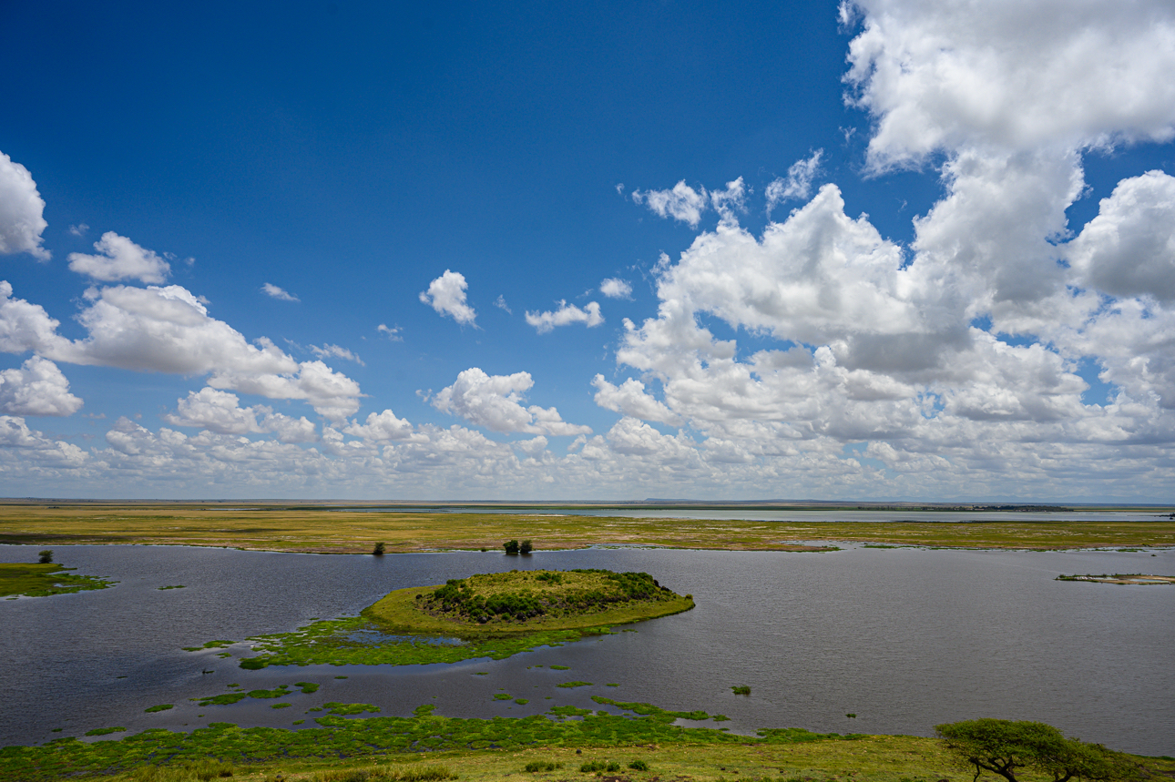 Amboseli - Panorama dall'Osservatorio di Noomotio