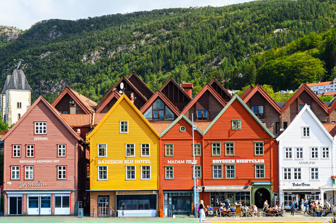 Beh le case di Bryggen sono sempre un soggetto da fotografare