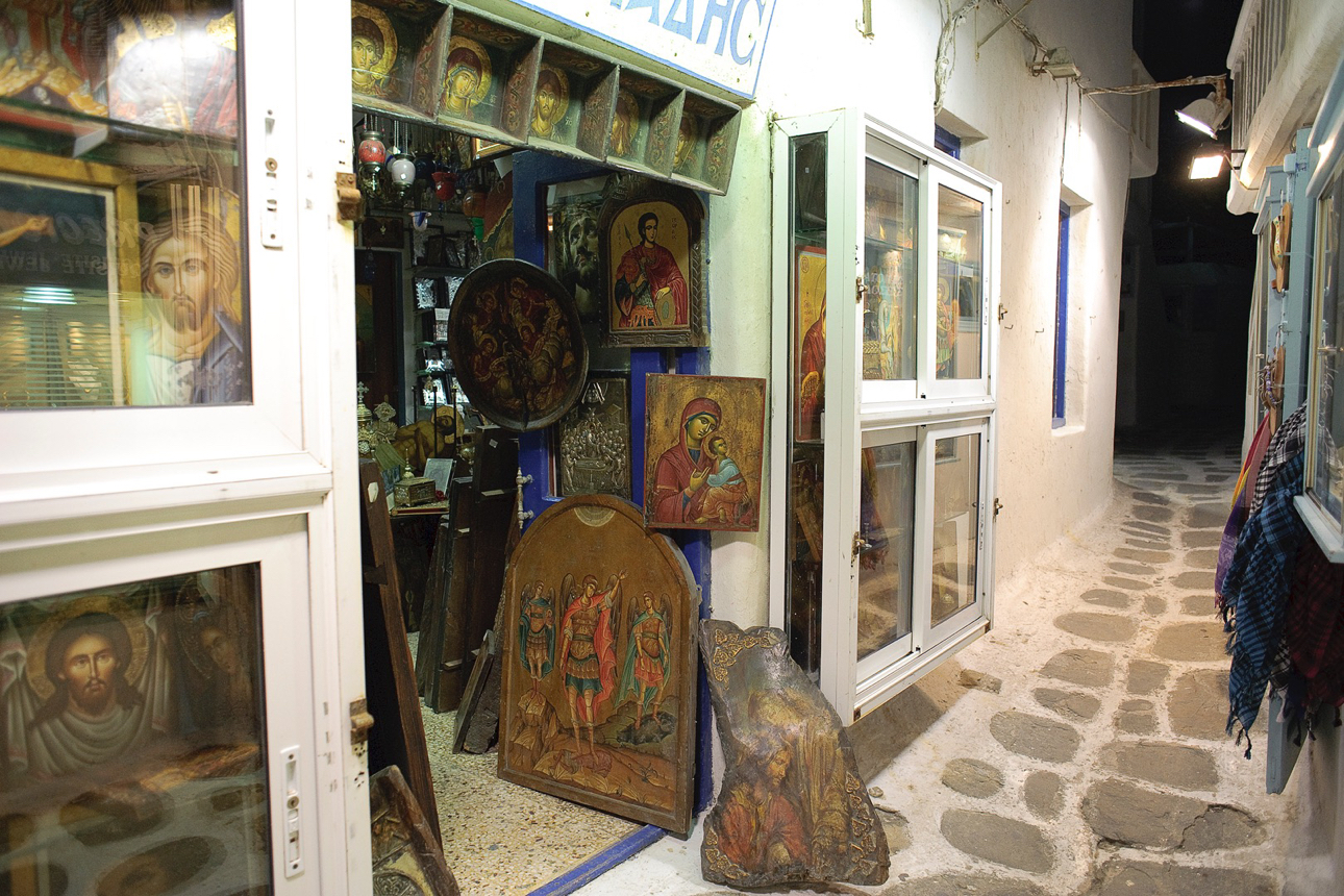 Tra i vicoli di Mikonos