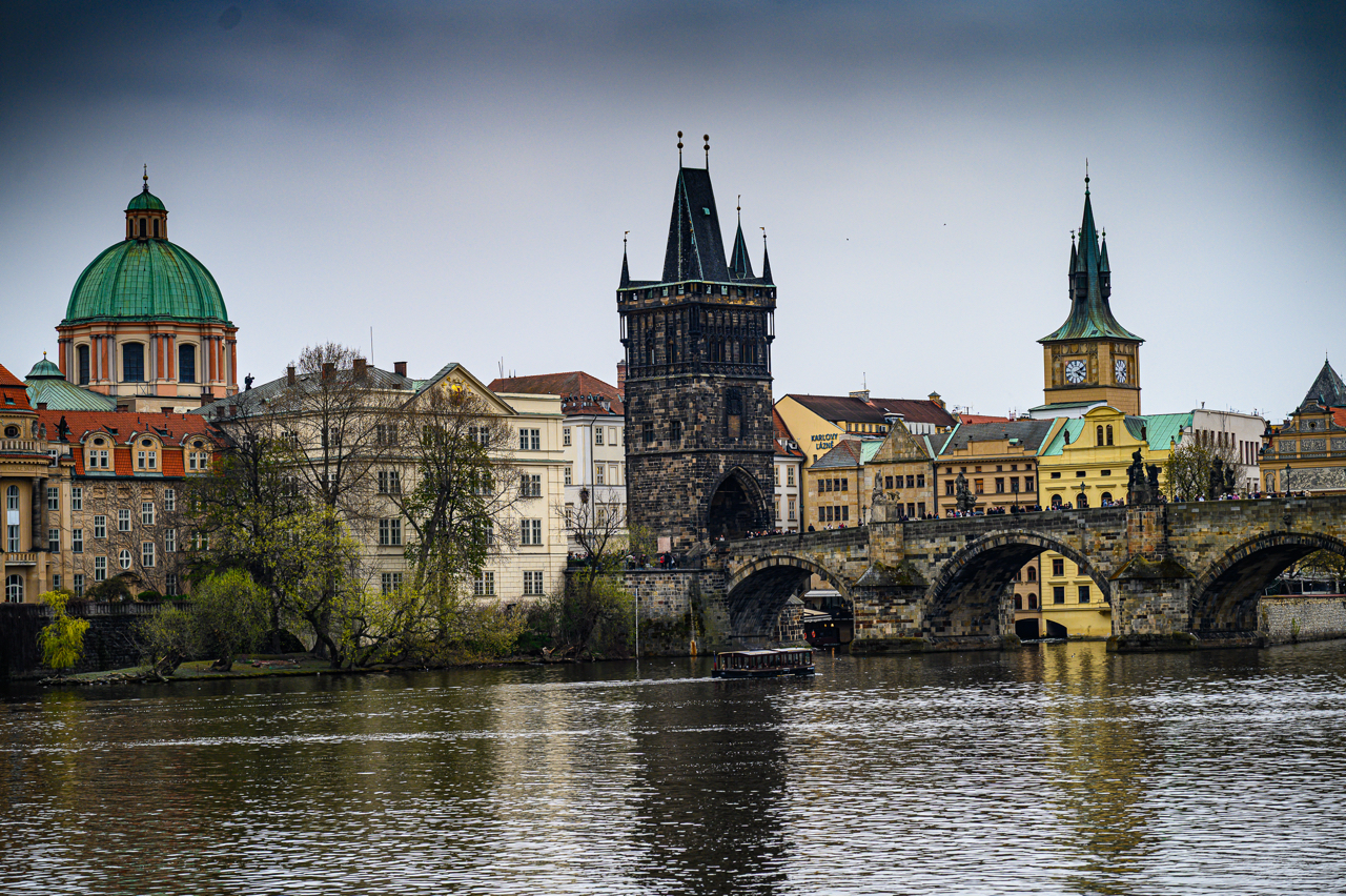 L'entrata in Star&eacute; Město dal Ponte Carflo in Star&eacute; Město