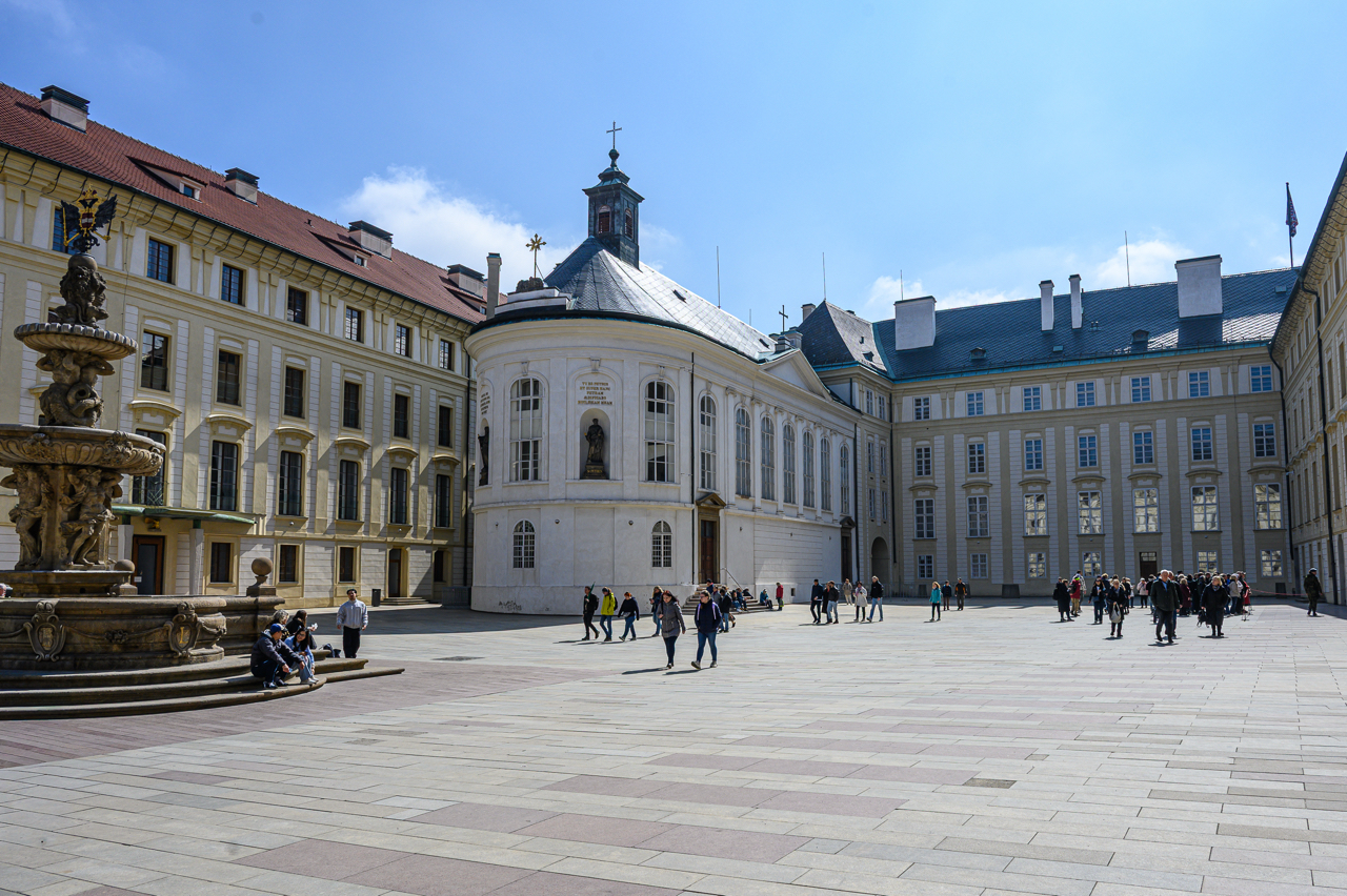 Il Secondo Cortile del Castello di Praga