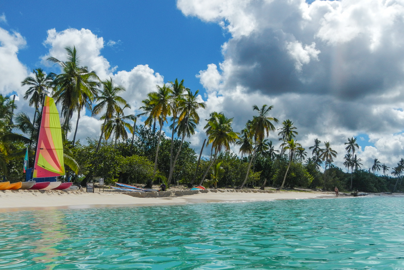 Bayahibe, la spiaggia e i mare dei Caraibi