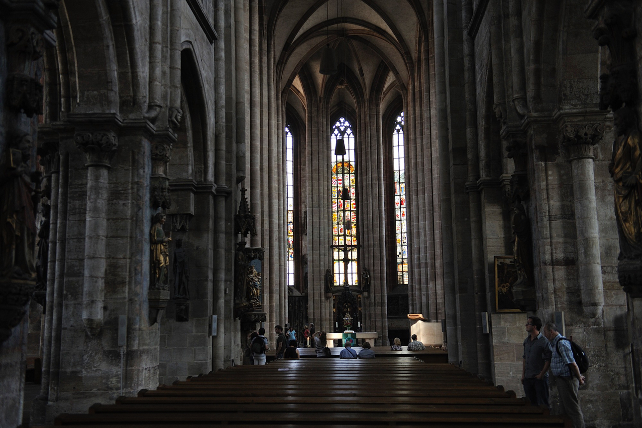 Interno della chiesa di San Sebaldo (Sebalduskirche)