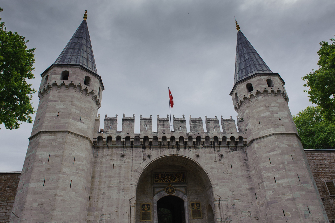 la Porta Imperiale, l'ingresso principale del Palazzo Topkapı