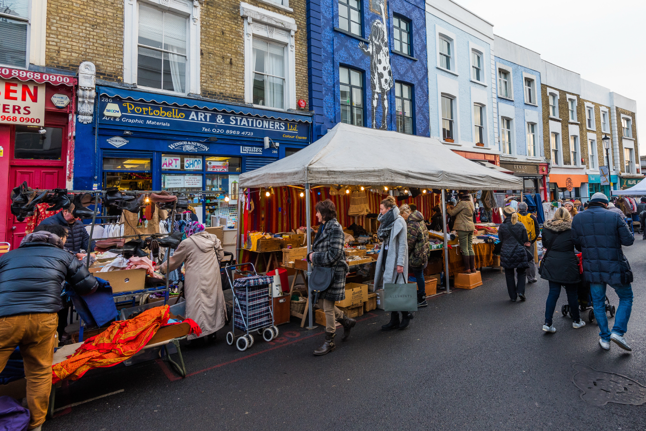 Ancora shopping a Portobello