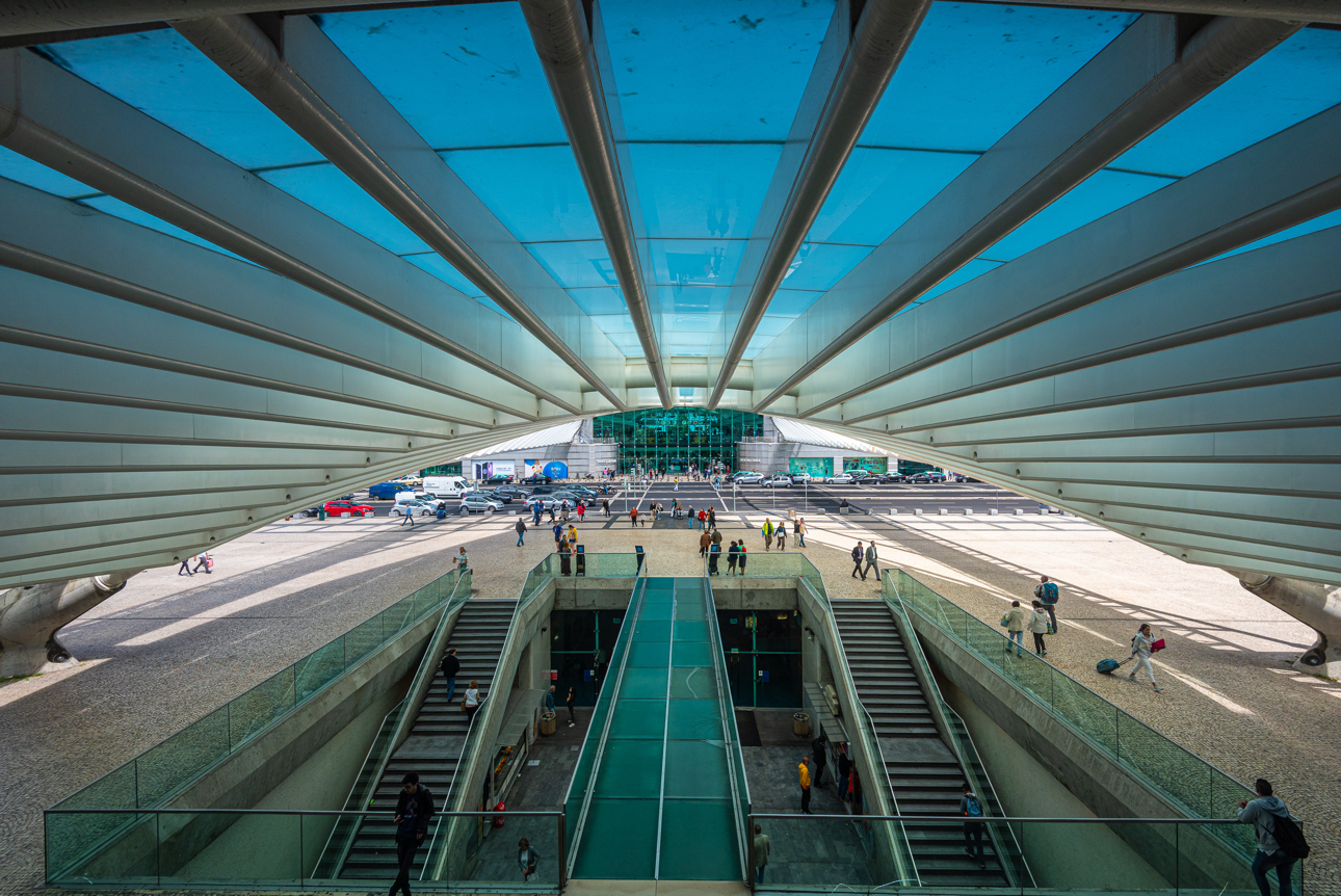 Ancora un'immagine della Gare de Oriente
